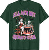 Halloween Shirt Women Men Funny Tees All Men Are Cremated Equal Feminist Halloween Funny Women T-Shirt - Dark Green