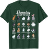 Rabbits of the World - Bunny T-Shirt in Dark Green