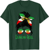 Iran For Women Iranian For Girl Flag Lion Persian T-Shirt - Dark Green