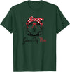 Funny Love Cavy Mom Gifts T Shirts & Hoodies Womens & Girls Kids Cute Wheek Lover Mama Guinea Pig Mom T-Shirt - Dark Green
