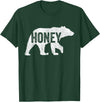Matching Family Bear by Foxio Honey Bear Matching Family Camping Bear Funny Honey T-Shirt - Dark Green