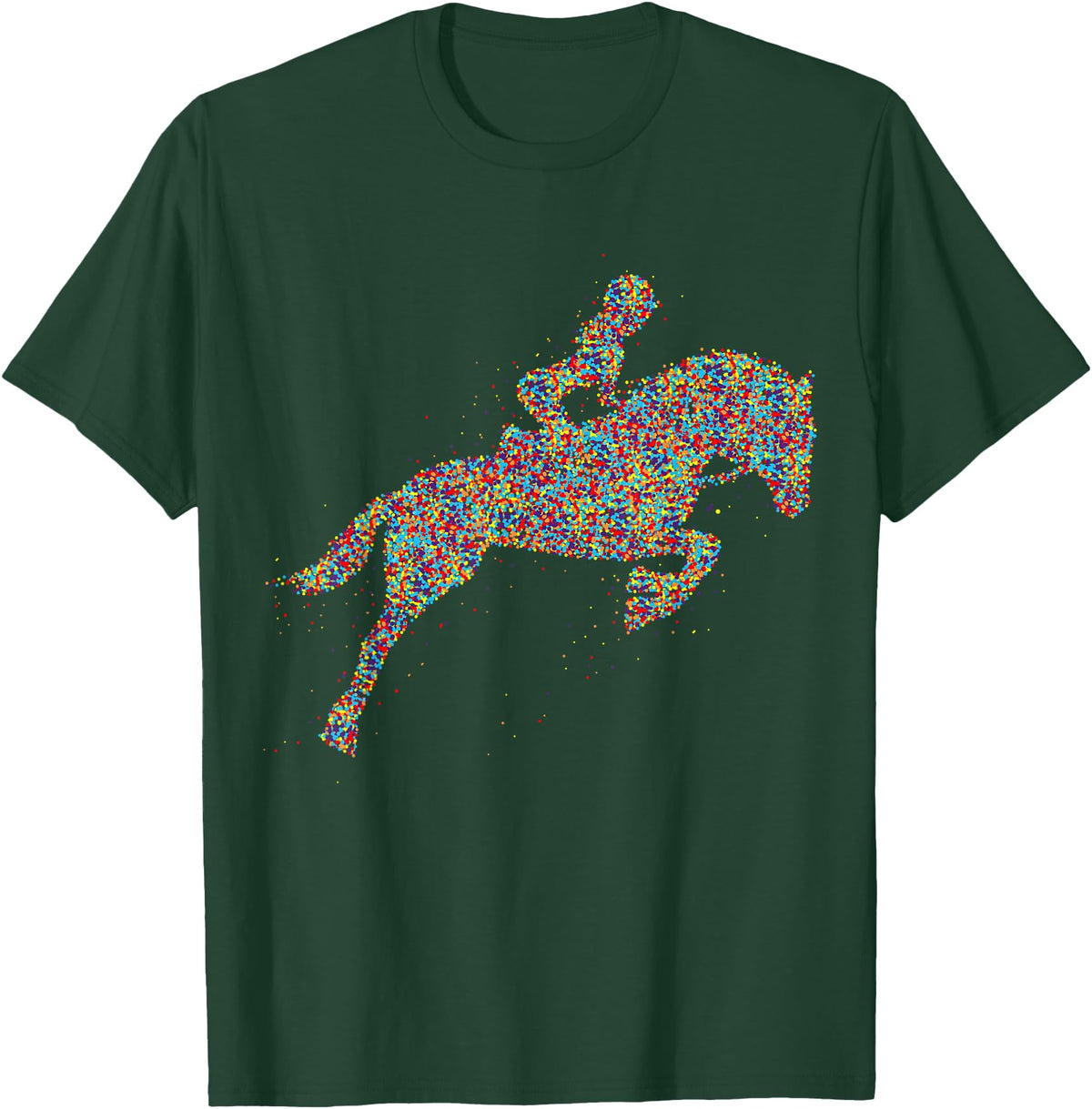 Cute Horse Owner Gifts Horses Girls Women Rider Horse T-Shirt - Dark Green