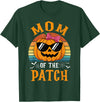 Halloween Pumpkin Patch Family Group Matching Pumpkin Mom Of The Patch Halloween Costume Family T-Shirt - Dark Green