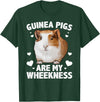 Guinea Pig Gift Guinea Pig Accessories & Stuff Funny Guinea Pig Design For Men Women Kids Guinea Pig Lovers T-Shirt - Dark Green