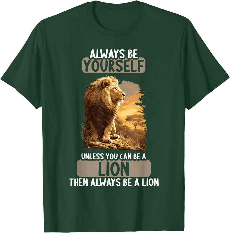 Lions Lion Lovers Shop Lions Lion T-Shirt - Dark Green