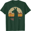 Llama Alpaca - Retro 70s 80s - Birthday Llama Alpaca - Retro 70s 80s Graphic Vintage Men Women T-Shirt - Dark Green