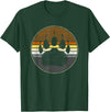 Bear Gay Pride by Content Design Studio Bear Paw Colours Community Flag Gay Bear T-Shirt - Dark Green