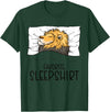 Sleeping & Napping Shirt Gifts For Nap Lovers Favorite Sleepshirt Lion, Napping Lion Pajama T-Shirt - Dark Green