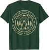 Funny Jokes And Cute Pun Designs You Can't Outrun A Bear T-Shirt - Dark Green