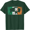 Buffalo - Saint Paddys Funny Ireland Flag Buffalo - Shamrock St. Patrick's Day Irish Flag T-Shirt - Dark Green