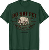 Funny Yellowstone National Park Vintage Graphic Yellowstone National Park Do Not Pet the Fluffy Cows Bison T-Shirt - Dark