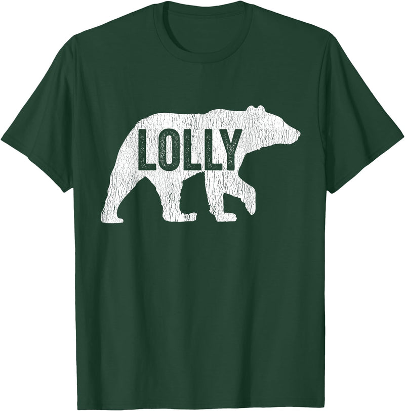 Matching Family Bear by Foxio Lolly Bear Matching Family Camping Bear Funny Lolly T-Shirt - Dark Green