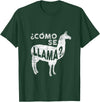 Como Se Llama T-Shirt - Dark Green