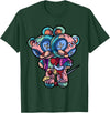 Voodoo Teddy Bear by - Sugar Kai Pastel Goth Two Headed Teddy Bear Voodoo Doll For Men T-Shirt - Dark Green