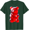 Urban Empyre Red Gummy Bear T-Shirt - Dark Green