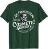Dr. Frankenstein's Cosmetic Surgery Halloween Tee Dr. Frankenstein's Cosmetic Surgery Funny Halloween Monster T-Shirt - Dark