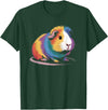 Guinea Pig Enthusiast Apparel Guinea Pig Lover – Cute Pet Enthusiast Design T-Shirt - Dark Green