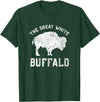 We Are Wildlife The Great White Buffalo T-Shirt Native American Inspired T-Shirt - Dark Green