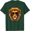 Älion. Lion Sunglasses T-Shirt - Dark Green