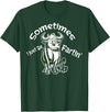 Funny Animal Quotes Co Sometimes I Just Be Fartin - Humorous Cow Fart Quote T-Shirt - Dark Green
