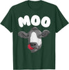 Cow Gift Cow Lover Accessories Cattle Farmer Stuff Funny Cow Design For Men Women Cow Farmer Dairy Farm Animal T-Shirt -
