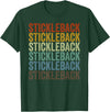 Stickleback Fish Retro Gifts Stickleback Fish Retro T-Shirt - Dark Green