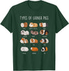 Funny Guinea Pig Sayings Design Shop Guinea Pig Types Of Guinea Pigs T-Shirt - Dark Green