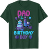 Birthday Party Shirts For Men Women Kids Dad of Birthday Boy Llama Pinata Party Family Matching Men T-Shirt - Dark Green