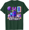 Llama Pinata Birthday Clothing Funny Family Party Llama Pinata Boy Girl Family Party Bday Bruh Its My Birthday T-Shirt - Dark Green