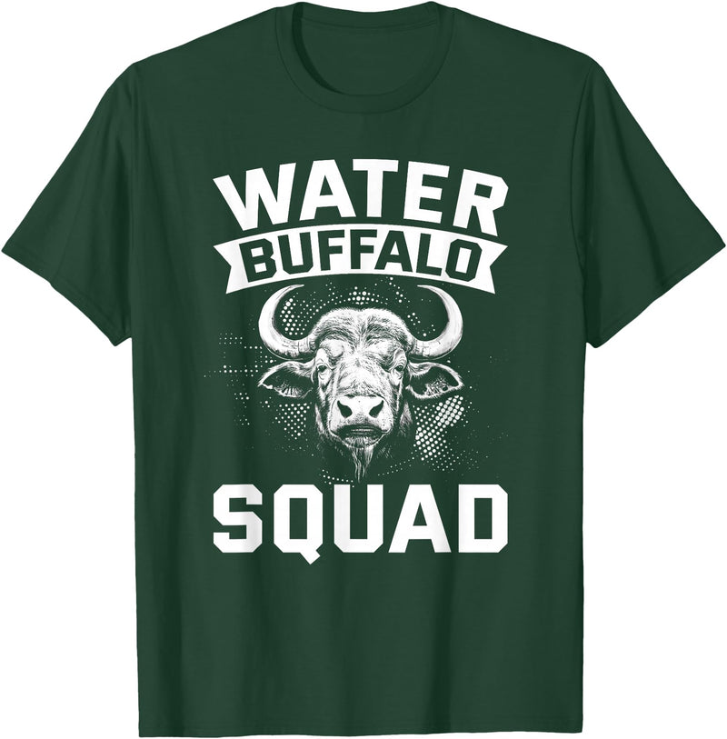 Water Buffalo Carabao Breeder Carabao Water Buffalo Ox National Park T-Shirt - Dark Green