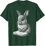 Bunny Lover Easter Rabbit Women Men Kids T-Shirt in Dark Green