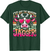 Cow's Jagger Moves: Funny Dance & Joy Cow Humor I've Got the Moves Funny Cow Like Jagger T-Shirt - Dark Green
