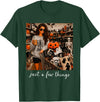 Just A Few Things Jack O Lantern Ghost Halloween Just A Few Things Jack O Lantern Ghost Skeleton Halloween T-Shirt - Dark