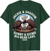 Nature Wildlife Art Prints Jackie & Shadow Sunny & Gizmo Big Bear Lake 2025 Eagle T-Shirt - Dark Green