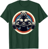 Bear Powerlifting Weightlifting Gym Apparel Bear Powerlifting Weightlifting Gym Workout T-Shirt - Dark Green