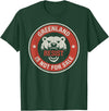 Greenland Not For Sale Greenland is Not for Sale Polar Bear Resist Graphic T-Shirt - Dark Green