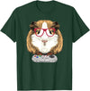 Guinea pig Rodent Game Lover Clothing Co. Guinea pig Video Game Wildlife Animal Guinea pig Gamers T-Shirt - Dark Green