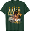 Claudia Williams Apparel Lion of Judah Lamb of God T-Shirt - Dark Green