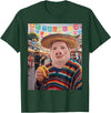 Pig John Pork Mexico Meme John Pork Funny Pig Man Mexican Fiesta Cinco de Mayo Taco T-Shirt - Dark Green