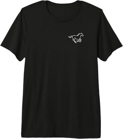 Smooth HQ Horse Premium Tri-Blend T-Shirt