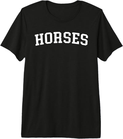 Horses - Designs Horses Premium Tri-Blend T-Shirt