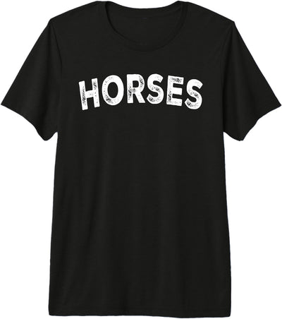 Horses - Styles Horses Premium Tri-Blend T-Shirt