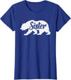 Matching Family Bear Gifts Sister Bear To Go With Mama and Papa Bear T-Shirt - Royal Blue
