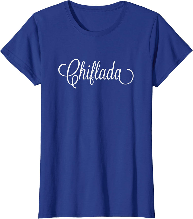 The Spanish Cow Chiflada Spanish Brat Mexican T-Shirt - Royal Blue