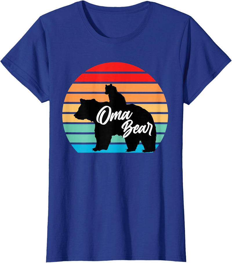 mother's day Gifts oma bear grandma bear T-Shirt - Royal Blue