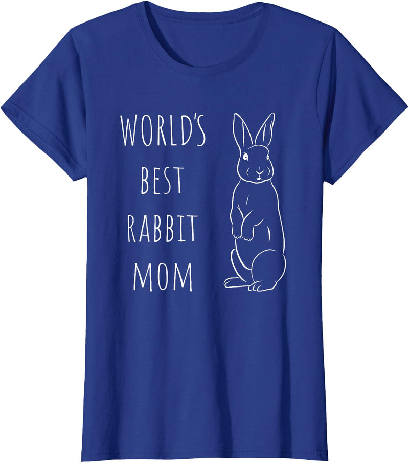 Rabbit Mummy Rabbit Pets T-Shirt in Royal Blue