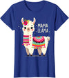Magical and Funny Llama lover Gifts Mama Llama Mother's Day Birthday Party Mom Alpaca Llama T-Shirt - Royal Blue
