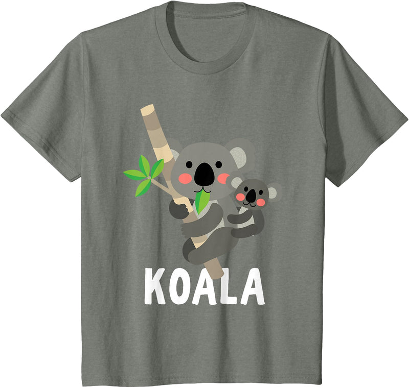 Cute Animal Shirts For Kids Co Koala Shirt For Boys Or Girls | Cute Koala Bear Gift T-Shirt - Olive Heather