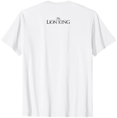 Disney - : Lion King Hakuna Matata Simba Timone Pumbaa T-Shirt - size chart