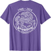 Year Of The Fire Horse 1966 2026 (On Back) 1966 2026 Year of The Fire Horse Chinese Zodiac T-Shirt - Purple Heather